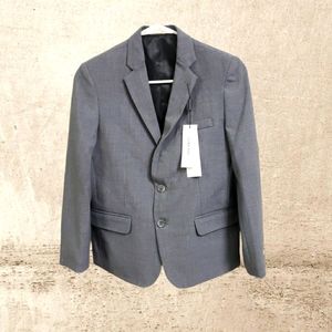 Calvin Klein Boys' Bi-Stretch Blazer Suit Jacket, 2-Button Single Breasted